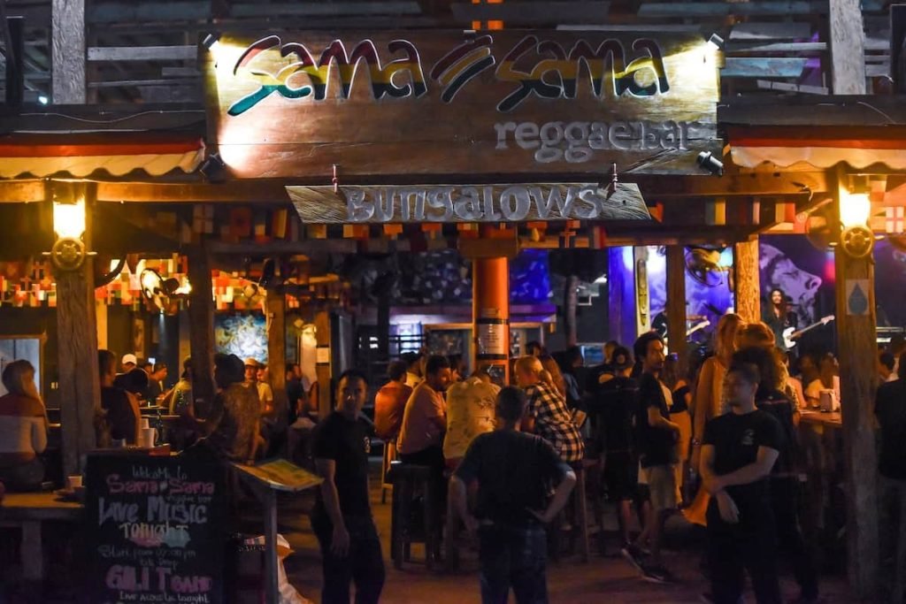 Gili Trawangan Best Clubs