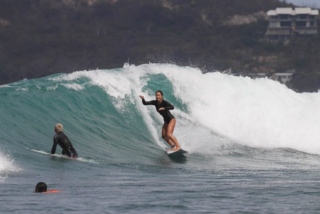Gili Air surfing