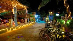 Gili Meno night market