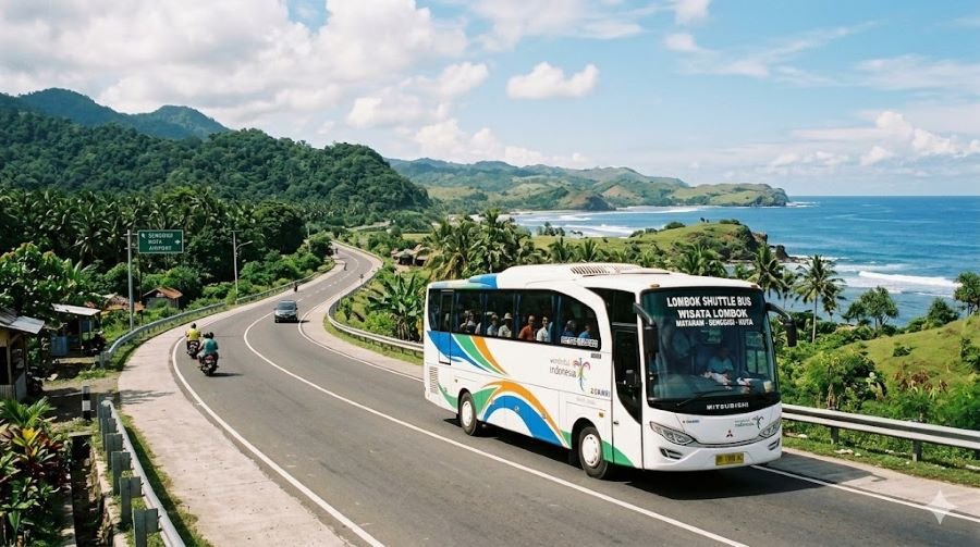 Lombok shuttle bus