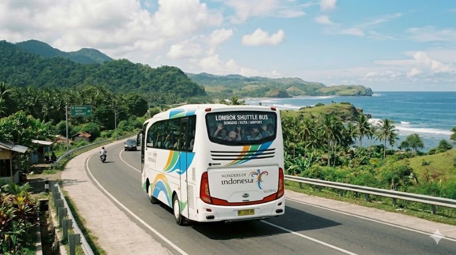Lombok shuttle bus