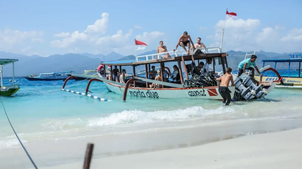 Gili Trawangan manta dive