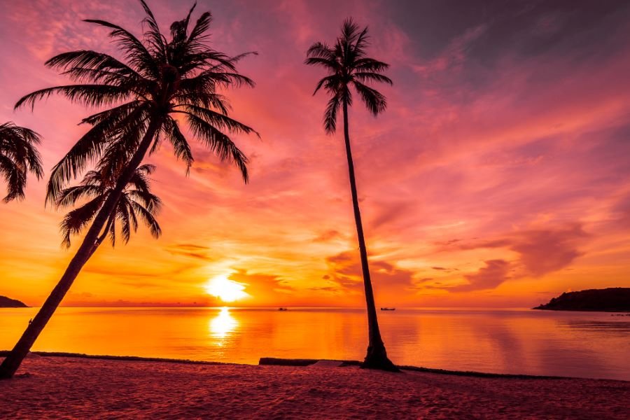 Gili Trawangan Sunset Time
