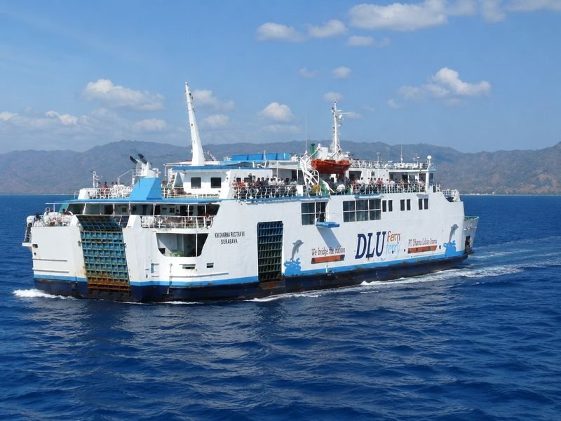 Ferry from Bali to Lombok crossing