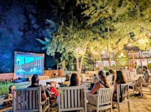 Gili Air outdoor cinema