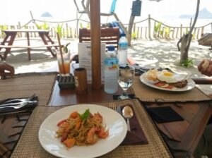 Selong Belanak beach restaurant