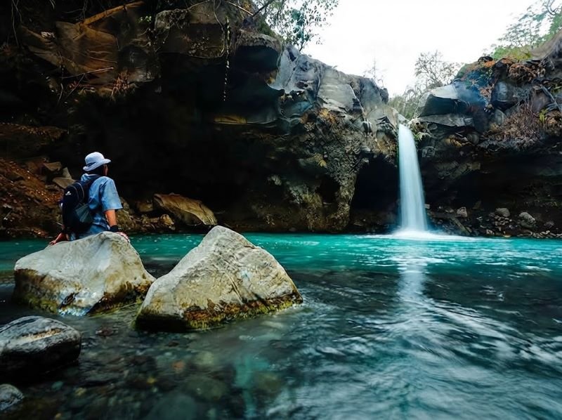 Sembalun waterfall