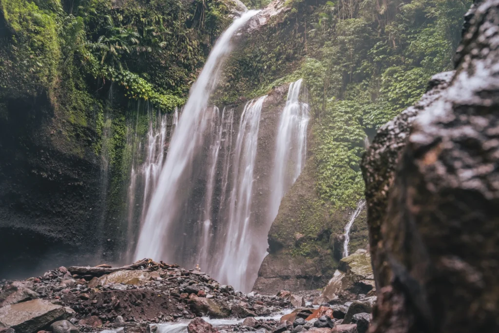 Tiu Kelep waterfall in Lombok