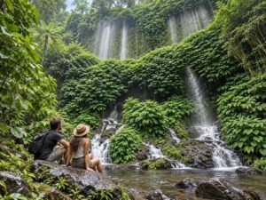 Cascada Benang Kelambu family trip