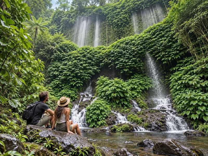 Cascada Benang Kelambu family trip