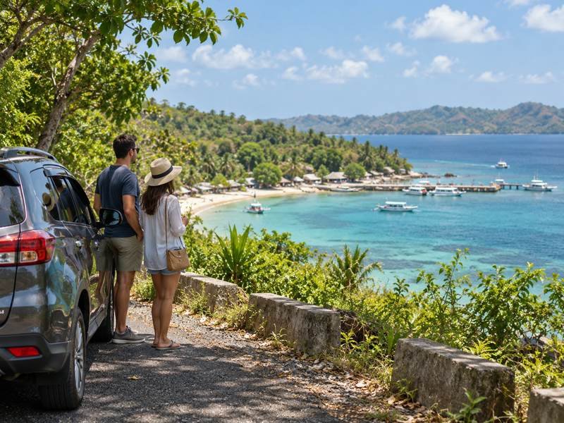 Gili Gede Lombok coastal drive