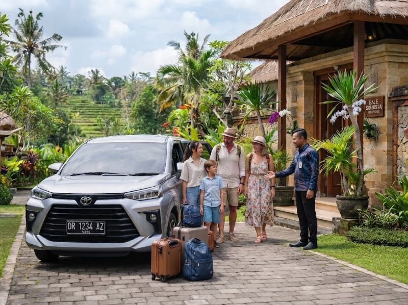 Lombok car and driver service