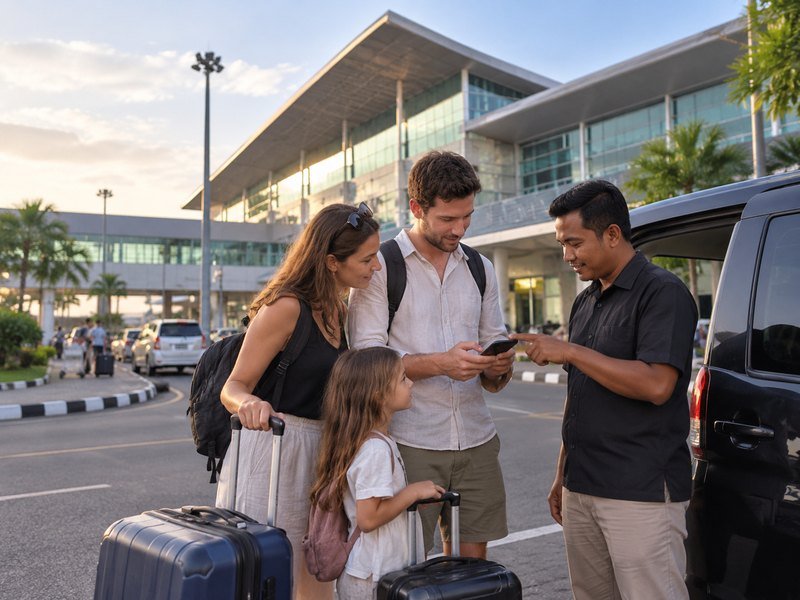 confirming airport transfer details