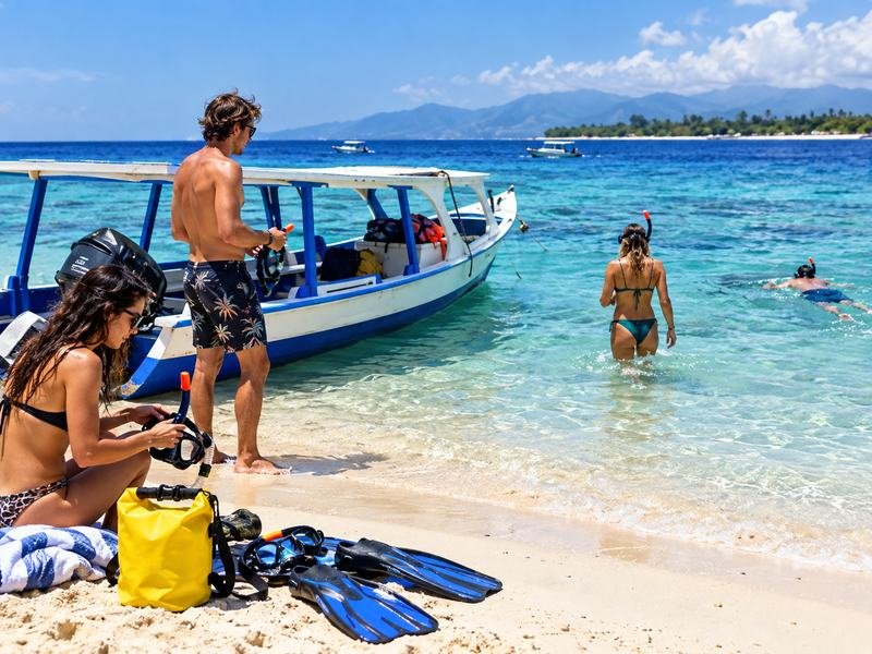 gili islands snorkeling preparation