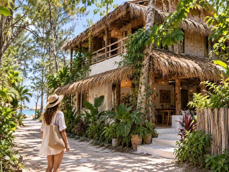 gili meno eco hostel for sale near beach
