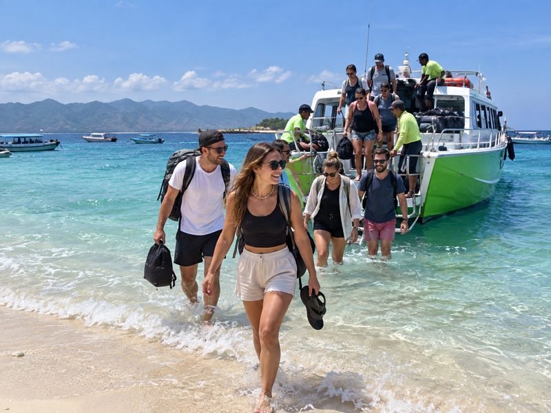 gili trawangan open trip shared boat