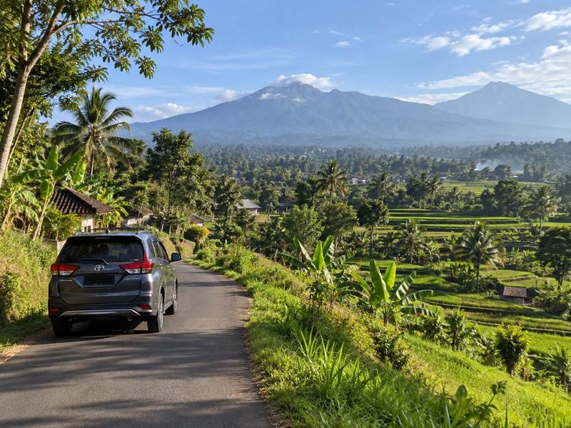 Road trip from Kuta to Tetebatu Lombok