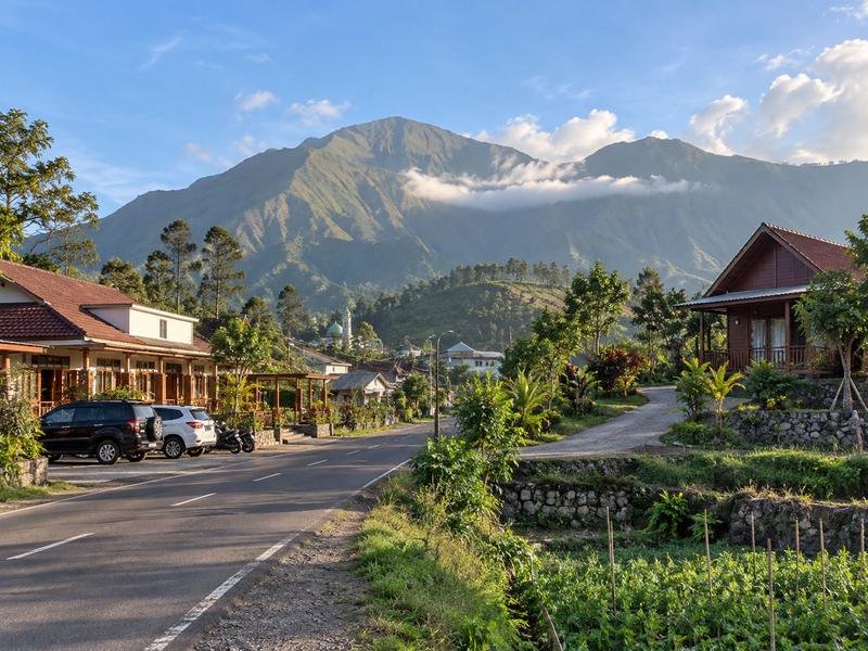 sembalun hotel lombok near mountain village