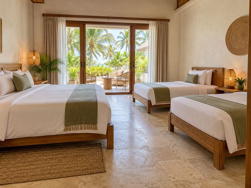 Family room Gili Trawangan hotel