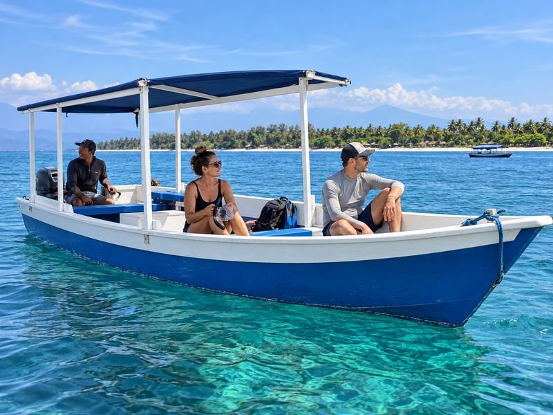 Private Gili snorkeling boat 