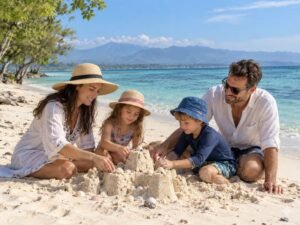 gili meno with kids